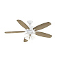 52" Renew Premier Fan Matte White люстра-вентилятор 330162MWH Kichler — фото 5