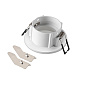 1007337 SLV NEW TRIA® 68 mount. ring round glass wh монтажное кольцо — фото 2