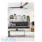 33349 AOBA Dark ceiling fan люстра с вентилятором Faro barcelona