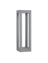 Gray Cement Glass Diffuser LED 5 Watt 200Lm 3000K 120-230V IP65 L: 20 W: 20 H: 70 cm