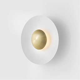 LED Wall Lamp Coss (24W) Aromas Del Campo Coss настенный светильник с округлым основанием и центральной вставкой из металла