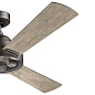 60" Pinion Fan Anvil Iron люстра-вентилятор 300253AVI Kichler — фото 3