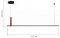 SL6131.403.24 ST-Luce Shape подвесной светильник, 24Вт, 4000K, 1415лм, терракотовый;черный — фото 3