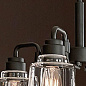 Aivian 23" 3 Light Chandelier Black люстра 52397BK Kichler — фото 1
