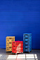 AC458-A602-AB27 Hay Colour Crate Крышка цветного ящика для хранения M, красная — фото 3