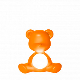 25001OR Qeeboo Teddy аккумуляторный настольный светильник в форме оранжевого медвежонка