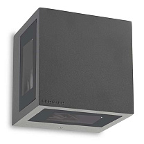 Wall fixture IP65 Poker LED 8.1W 4000K Urban grey 415lm