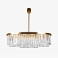Потолочный светильник Triple Drum Droplet Chandelier Bella Figura CL463-3T — фото 4