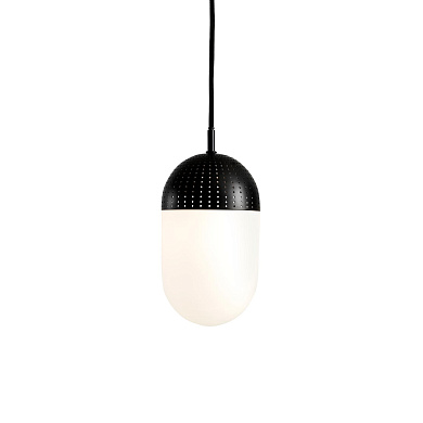 Dot pendant Large Black Woud, подвесной светильник