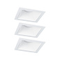 93126 Paulmann Edge Quadro IP44 угловой 88x88 мм Монета 3x6 Вт 3x470 лм 230 В с регулировкой яркости 2700 К Белый — фото 4