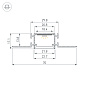Профиль для светодиодной ленты Arlight FANTOM-BENT-W23-SIDE — фото 1
