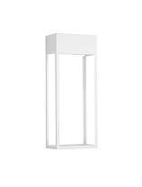 Sandy White Aluminium & Stainless Steel LED 20Watt 220-240Volt 1545Lm 3000K IP65 L:16 W:9 H:40 cm
