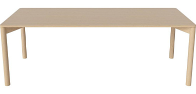 обеденный стол 220×90 см из дерева