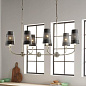 Adeena 47.25" 8 Light Linear Chandelier Classic Pewter люстра 52510CLP Kichler — фото 5