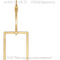 892840-2 Delphi 7" Round Drop Light светильник, Fine Art Lamps — фото 1