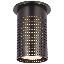 Precision Short Monopoint Flush Mount бронза с белым стеклом