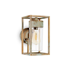 3372.E27 Moretti Luce Cubic for Outdoor Уличный настенный светильник