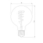 Светодиодная лампа Dimmable F Elektrostandard a053409 — фото 2