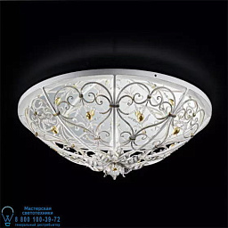 6990/P4 MM lampadari Dream потолочный светильник с орнаментированным корпусом и хрустальными подвесками