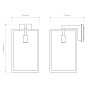 1354007 Box Lantern 450 Astro lighting настенный светильник текстурированный чёрный — фото 4