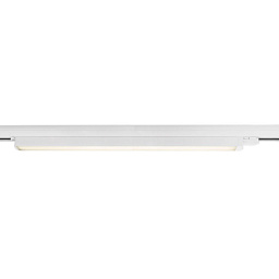 707147 Deko light Linear трёхфазный трековый светильник с белым корпусом и матовым рассеивателем