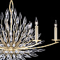 883240-1 Lily Buds 48" Oblong Chandelier люстра, Fine Art Lamps