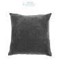 110351 Pillow Theroux grey velvet 50 x 50 cm Eichholtz