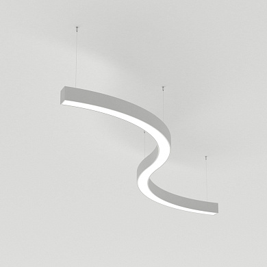 Подвесной S-образный светильник Arlight SP-LINE-HANG-ARC-S3535-D800