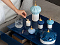 01040158 Lladro 1001 Lights декоративная свеча в фарфоровом подсвечнике с рельефной поверхностью — фото 4