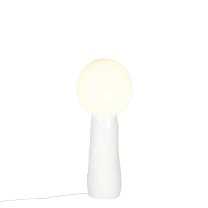 Kokeshi Medium, белое матированное стекло, белое основание