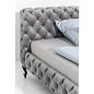 81284 Кровать Desire Velvet Silver Grey 200x200см Kare Design