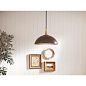 Fira 1 Light Pendant Anvil Iron and Beech подвесной светильник 52477AVI Kichler — фото 3