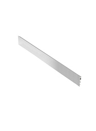 D95Z15 180cm - Polished aluminium Fabbian Tile настенный линейный светильник длиной 180 см из полированного алюминия