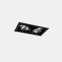 Downlight Multidir Evo S Double Trim 26W 3000K CRI 80 25.2º Black IP23 2400lm