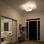 Shailene 3 Light Square Semi Flush Brushed Nickel потолочный светильник 43693NI Kichler — фото 3