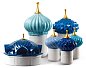 Ароматическая свеча в фарфоровой башенке South Tower Lladro 01040158 — фото 1
