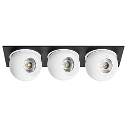 i537626262 Lightstar Intero точечный светильник, 9Вт, 3000K, 2550лм, черный