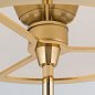 Stl 12-1047/4 gold-matt/454 opal Konus Orion торшер с белым текстильным абажуром — фото 5