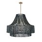 Люстра Arteriors Hannie Large, серый бук и античная латунь — фото 5