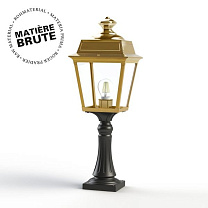 Place des Vosges 1 Tradition N° 7; Clear glass E27 105W; Raw brass