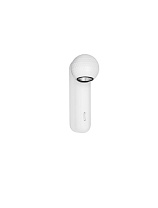 Sandy White Aluminium LED 7Watt 220-240Volt 455Lm IP20 3000K Switch On/Off D:5.5 W:6.8 H:15.4 cm