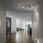 Магнитный трековый светильник Ego SPOT FLAT SINGLE 09W 3000K DALI Ideal Lux 300528, черный — фото 1
