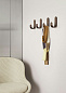 331556 Normann Copenhagen Curve Крючок, орех — фото 2