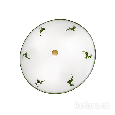 потолочный светильник с цветочным орнаментом