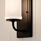 Vetivene 1 Light Wall Sconce Textured Black настенный светильник 52454BKT Kichler