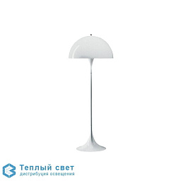 Panthella lampadaire Louis Poulsen Panthella торшер с полусферическим абажуром на высокой изогнутой ножке