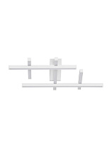 Triac Dimmable Sandy White Aluminium & Acrylic LED 42Watt 220-240Volt 2373Lm 3000K IP20 L:58.9 W:41.2 H:8.1cm
