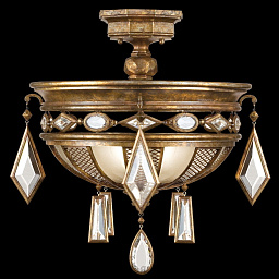 727240-3 Fine Art Lamps Encased gems Люстра для низкого потолка