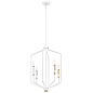 Armand 27" 4 Light Foyer Pendant in a White Finish подвесной светильник 52351WH Kichler — фото 2