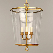 CL0236.BR.SE Zurich Lantern, Large, Brass, 3 Lights